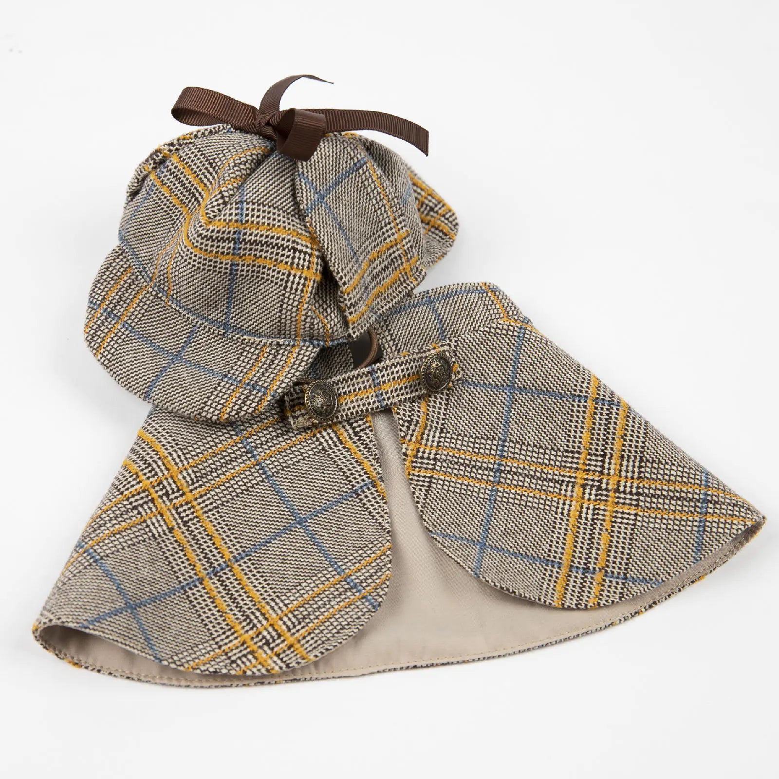 Detektiv Umhang für Hunde | Stylisches Haustier Outfit