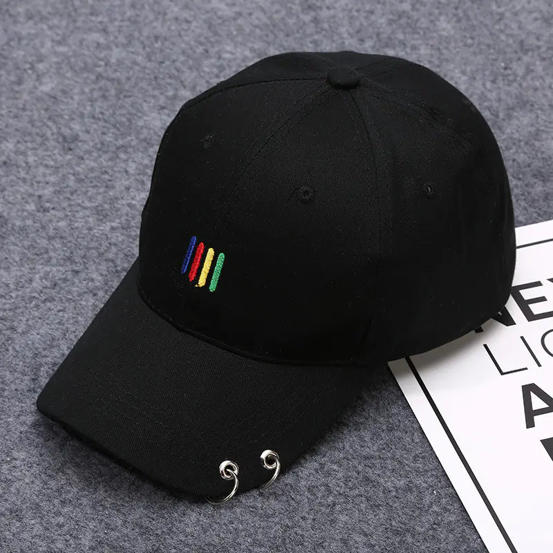 Minimalistische Streetwear Cap | Duckbill Basecap Design