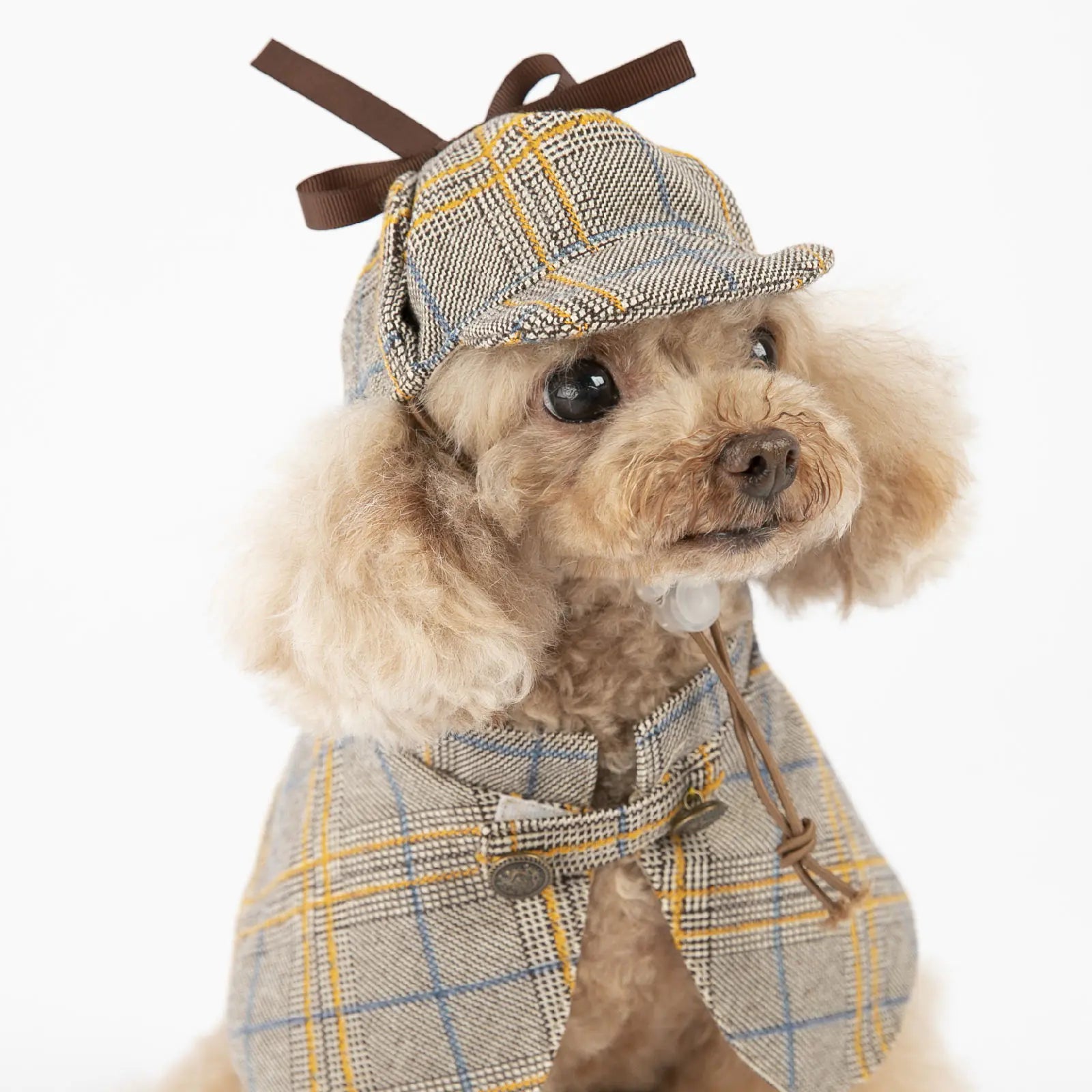 Detektiv Umhang für Hunde | Stylisches Haustier Outfit