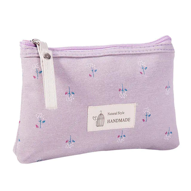 Japanische Canvas Kosmetiktasche | Stilvolle Aufbewahrung für unterwegs