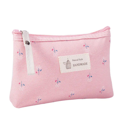 Japanische Canvas Kosmetiktasche | Stilvolle Aufbewahrung für unterwegs